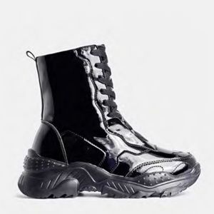 Lemonade patent leather boots size 7.